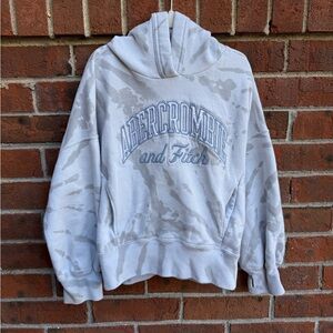 Abercrombie & Fitch Camo Camouflage Hoodie Sweatshirt Size 7/8 Kids Girls Child